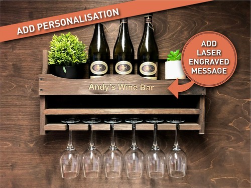 Wine rack shelf rustic - rustic,