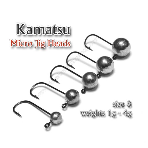 5pcs micro jig heads size - 5pcs,