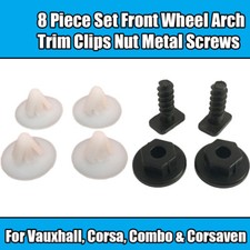 8 Piece Front Wheel Arch Trim