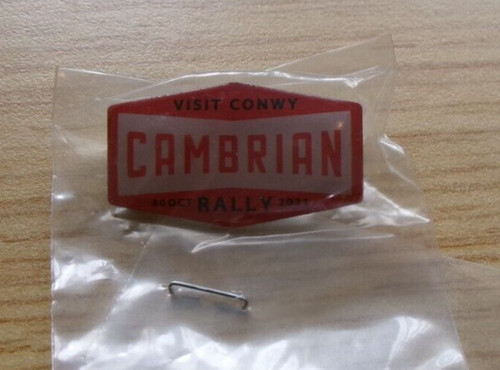 Cambrian brc rally badge - brc,