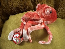 Ty Beanie Babies Wiggly The Octopus With Tags