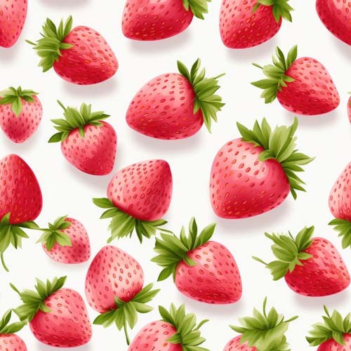 40x pink strawberry flower - 40x,
