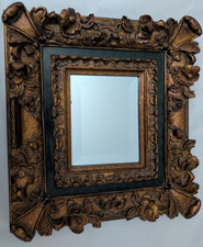 Vintage Gilded Baroque Mirror