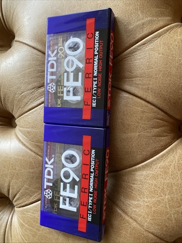 Tdk fe90 audio cassette - tdk,