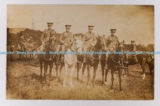 C029600 Group of Men in Uniforms Horses PM Kingswinford 1908