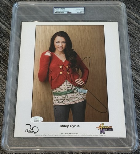 Miley cyrus signed - miley,
