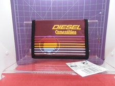 vintage retro diesel tri fold