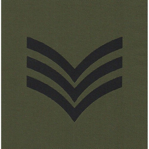 British army olive woven - olive, rank