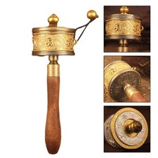 Buddhist Prayer Wheel Alloy