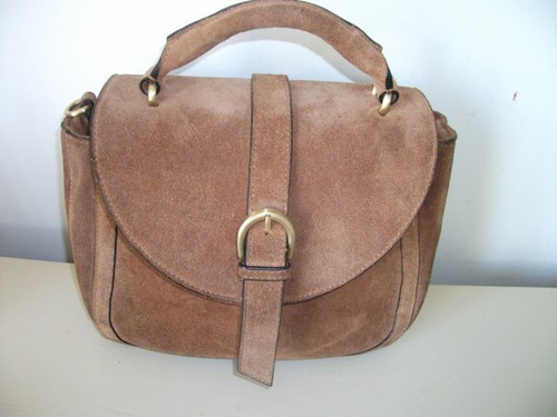 Zara woman small brown suede - small,