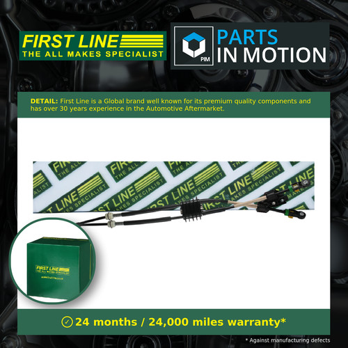 Gear change cable - gear,