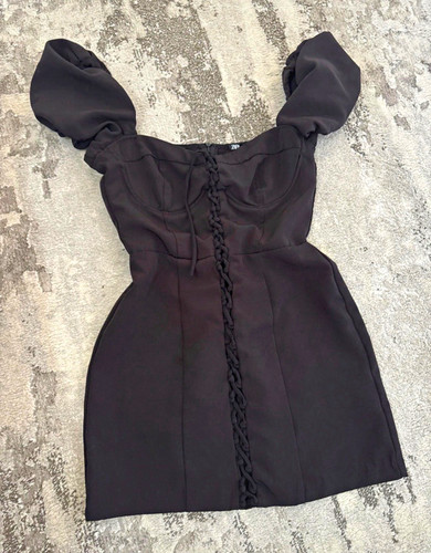 Zara black corset - corset, mini