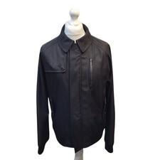 Versace Jacket Black Zipped UK  Men's Size M FF324