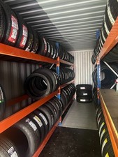 Tyre Bay Racking Container Shelving 3 Levels