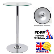 60cm Round Clear Glass Top