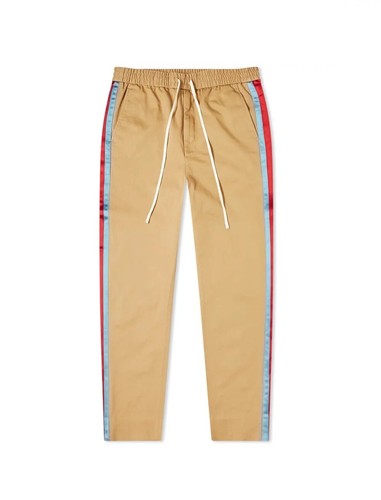 Gucci taped logo chinos - taped, in