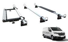For: Vauxhall Vivaro Mk2 Van (2014-2019) TITAN Roof Rack 3 Bars with Roller Kit