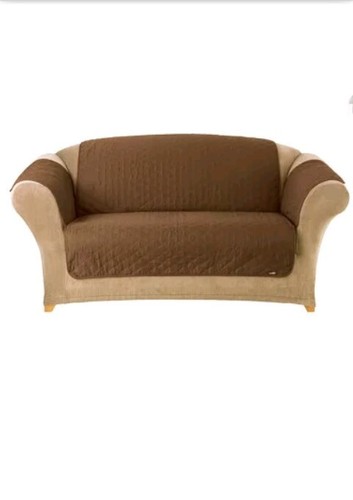 Three and two seater brown - seater,
