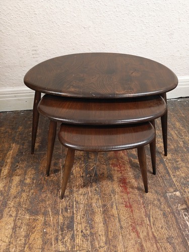 Ercol pebble nest tables - nest,