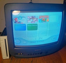 34cm Samsung CRT TV Retro