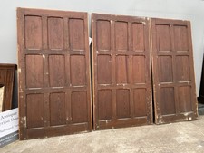 3 x ANTIQUE Victorian Panels / Room Divides, Doors Pub / Salvaged / Reclaimed