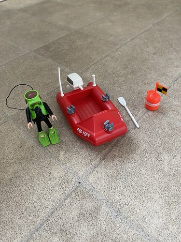 Playmobil rescue boat - playmobil,