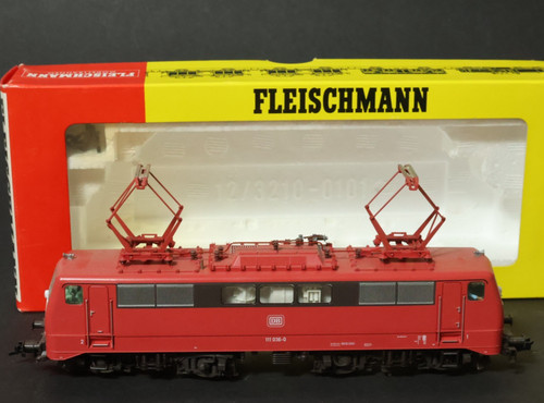 Old fleischmann locomotive - old,