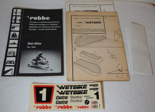 Robbe wet bike - jet, ski