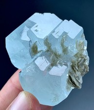 Stepwise Aquamarine Crystal