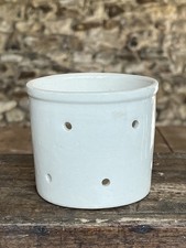 Vintage French Stoneware Faisselle Cheese Mould