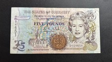 Guernsey £5 Pound Banknote -