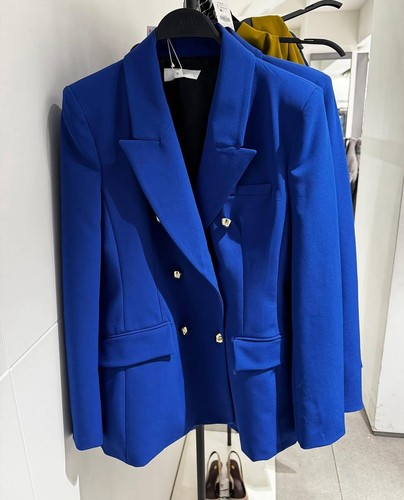Zara double breasted - zara, blazer