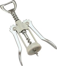 Sunnex White Corkscrew Bottle