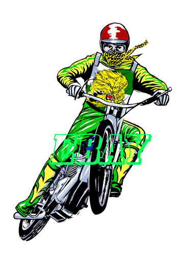 Speedway retro look poster - speedway,