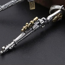 Handcrafted S925 Silver Sniper