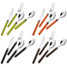 4 PCS S/S STEEL PLASTIC HANDLE