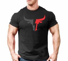 Brahma Bull T Shirt Gym Motivation Workout Training MMA Boxing Bodybuilding Big