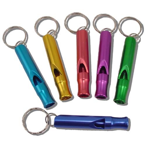 Metal survival safety whistle - metal,