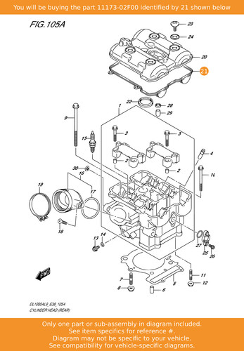 Suzuki gasket cylinder head - gasket,,