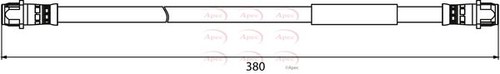 Apec hos3915 brake - apec,