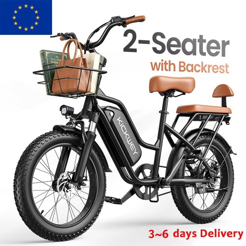 Seater electric bikes - 2-seater,