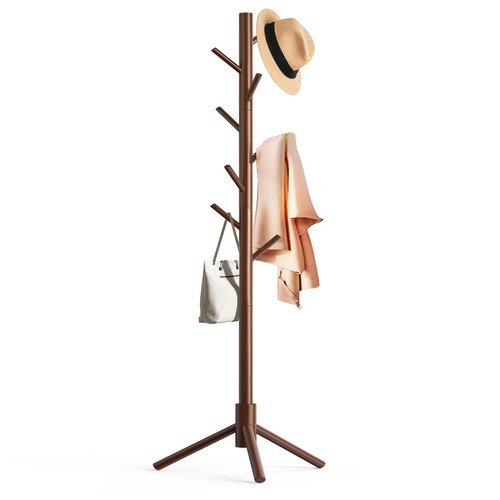 Wooden coat rack - wooden,
