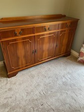 Yew Sideboard with 3 Doors and