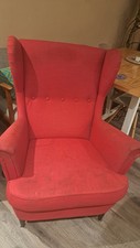 IKEA Strandmon Wing Chair Red