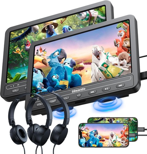 Dual portable dvd - 10.1",