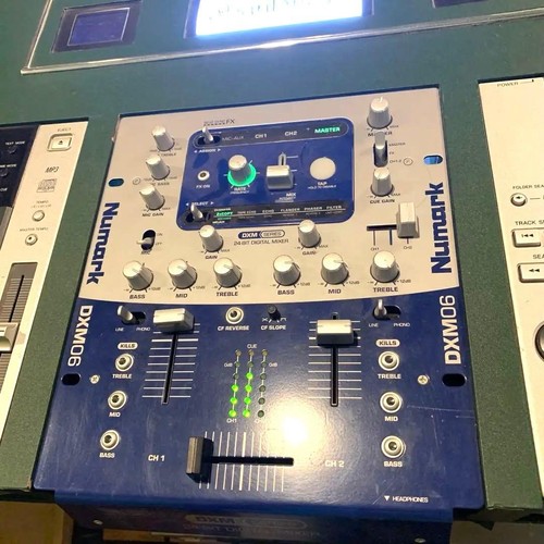 Rare numark dxm06 mixer - dj,