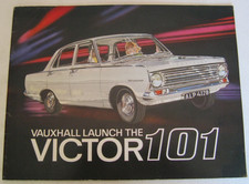 1964 VAUXHALL VICTOR 101 BROCHURE. 20 PAGE.