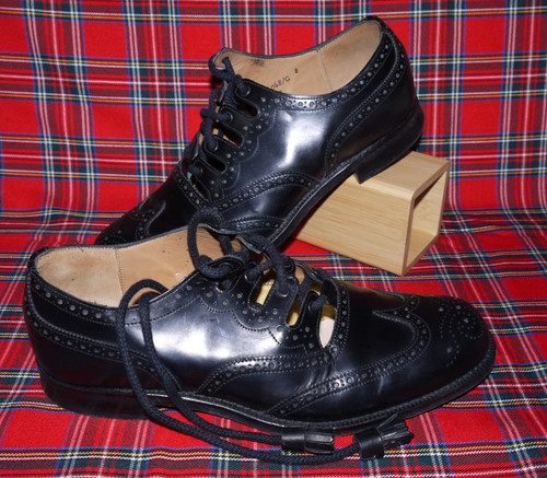 Gents black ghillie - gents,