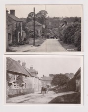 Lower Heyford nr Bicester Freehold St 1938 & Market Sq Shop Repro Postcards