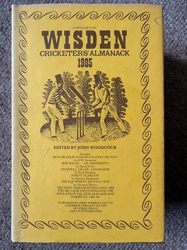 1985 wisden cricketers - 1985, cricketers'